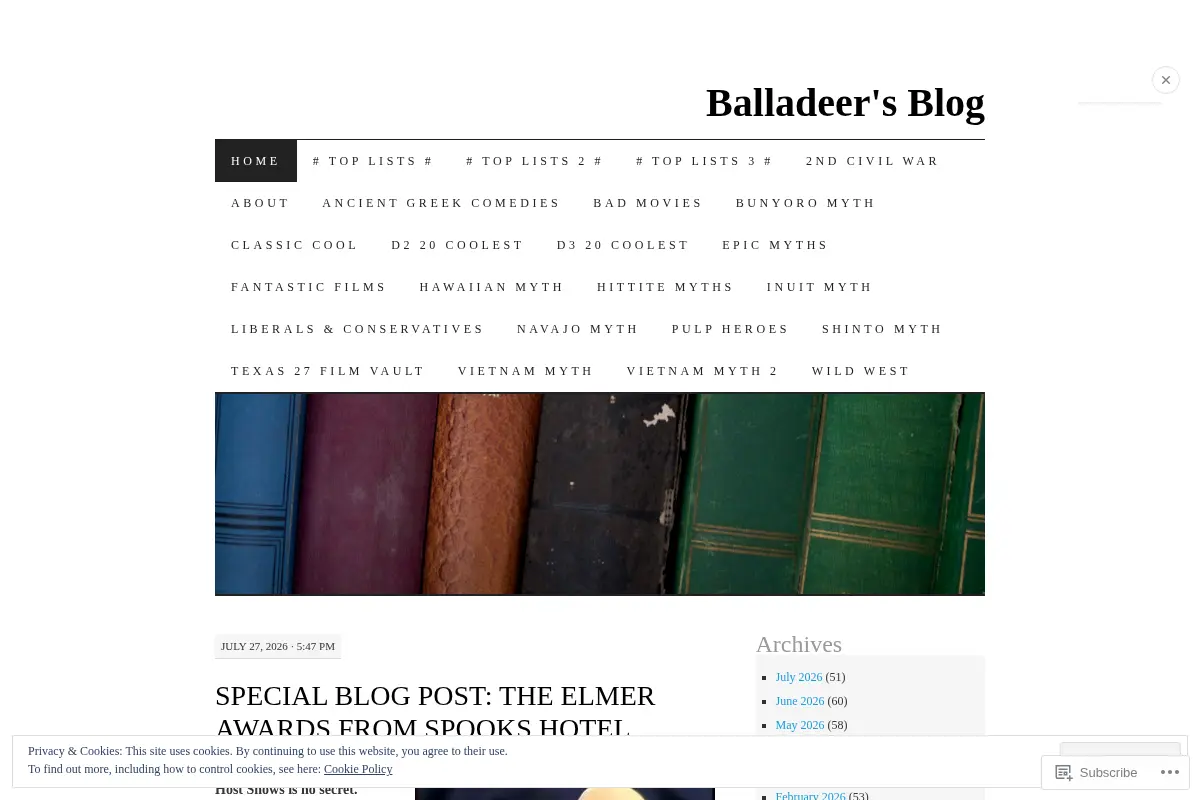 Balladeer's Blog