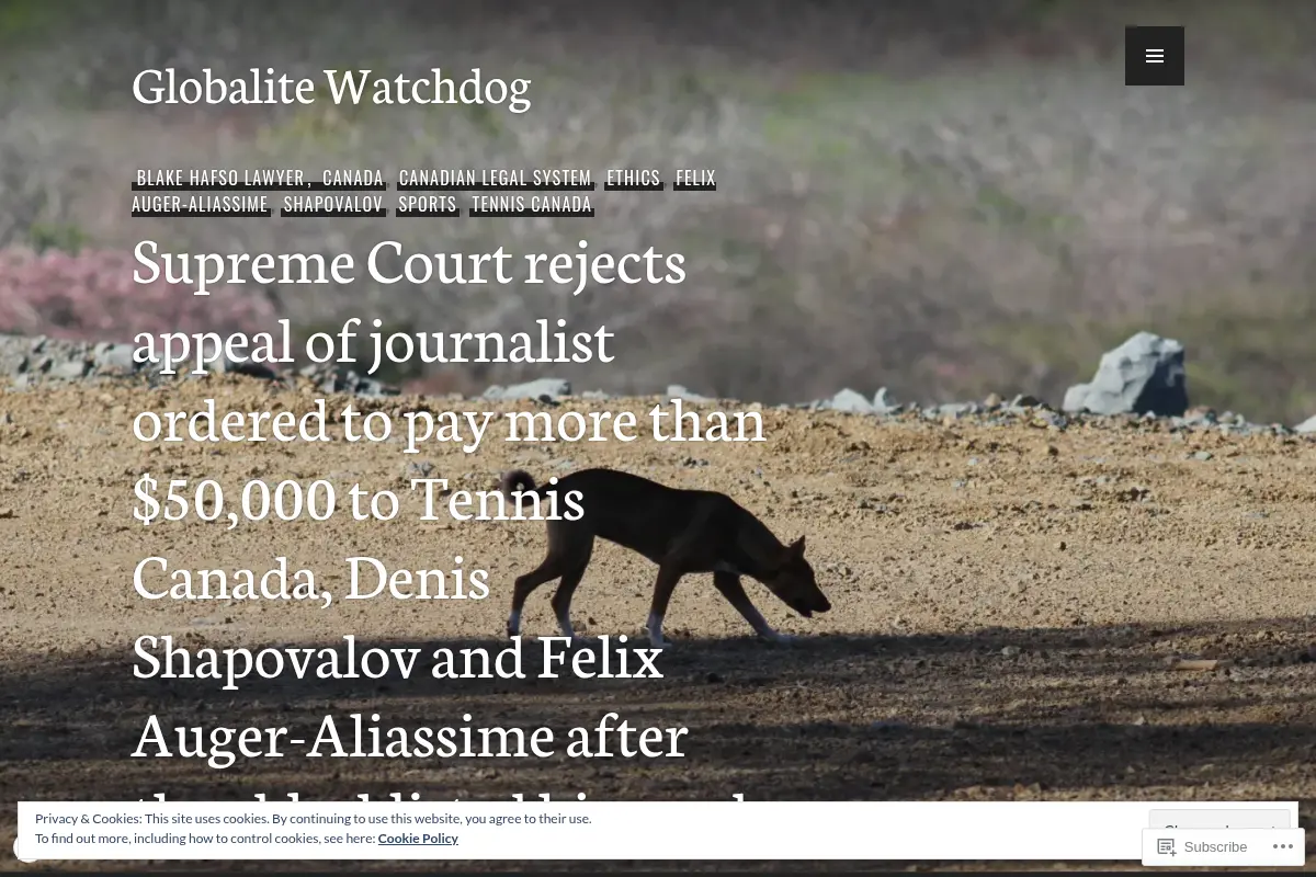 Globalite Watchdog – investigative journalism and satire by Japan journalist Christopher Johnson