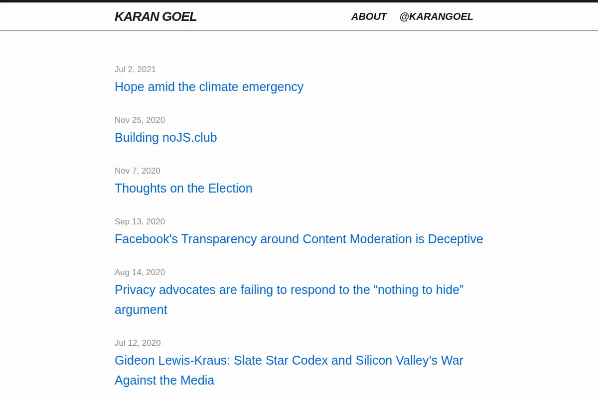 Karan Goel