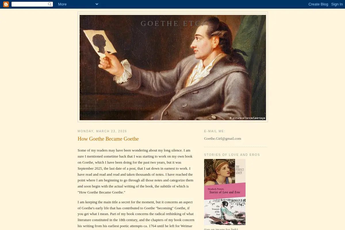 Goethe Etc.