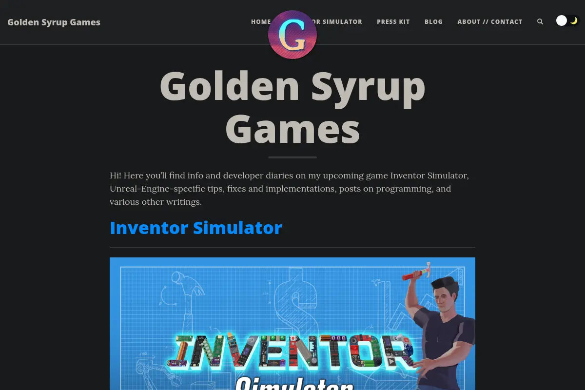 Golden Syrup Games