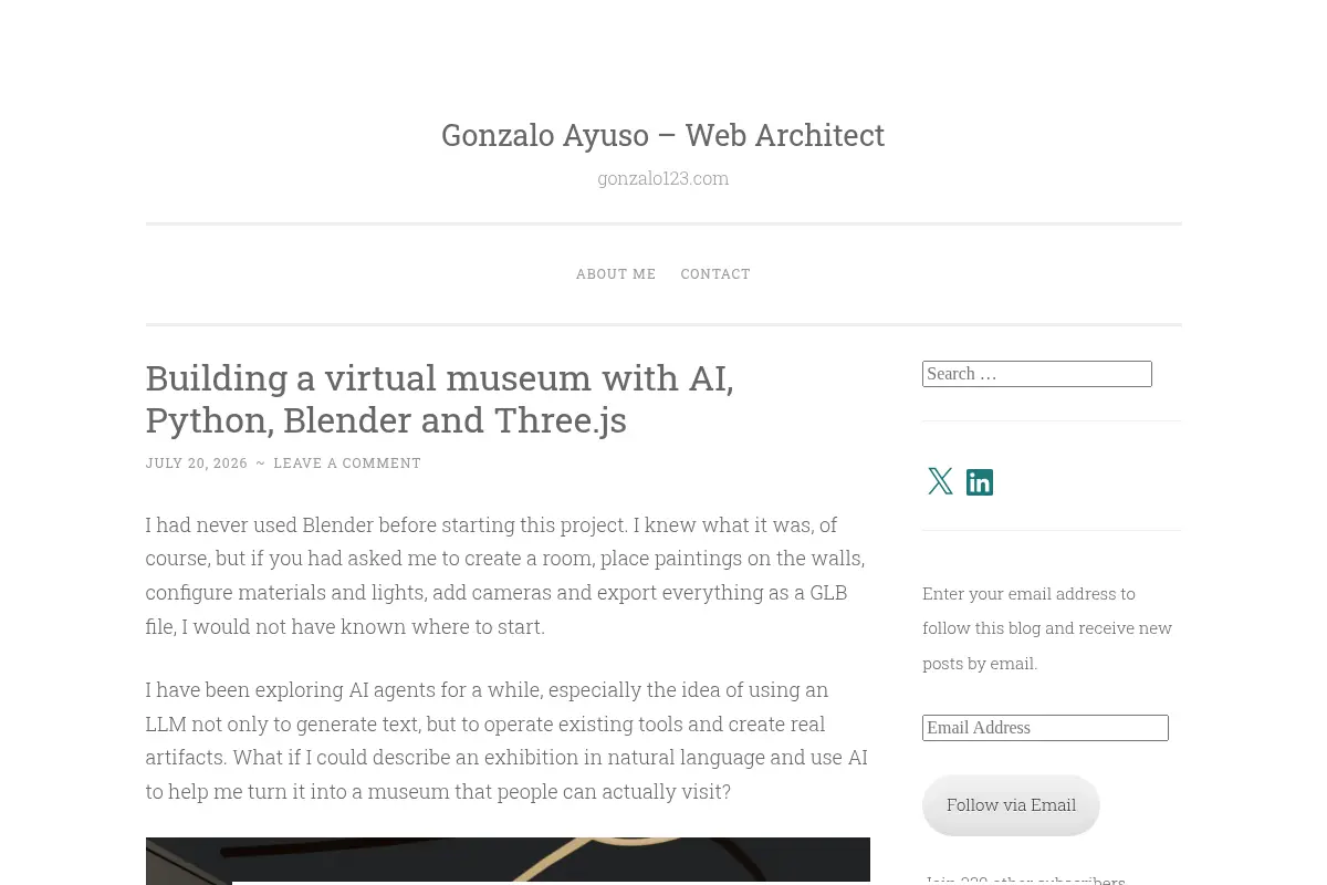Gonzalo Ayuso – Web Architect