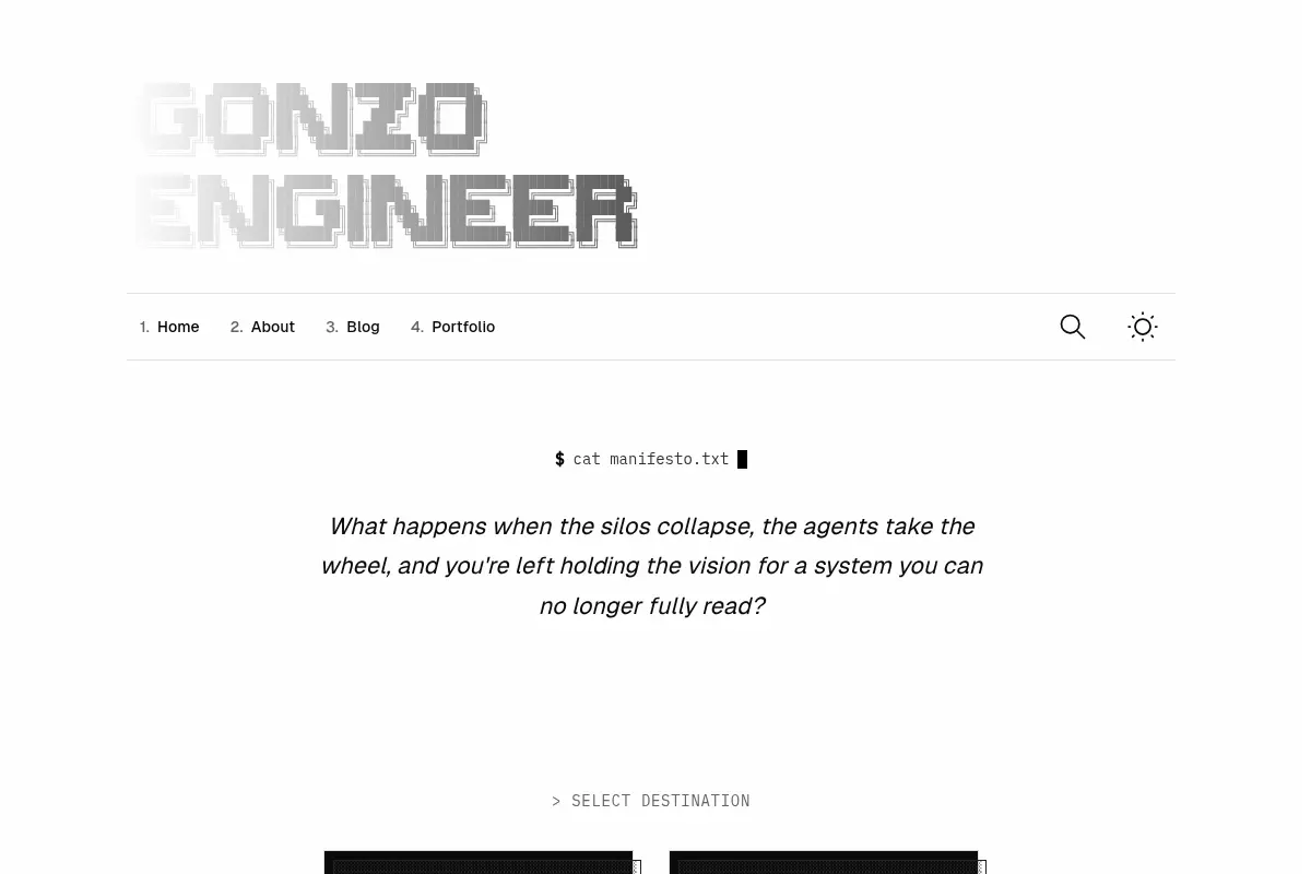 Gonzo Engineer