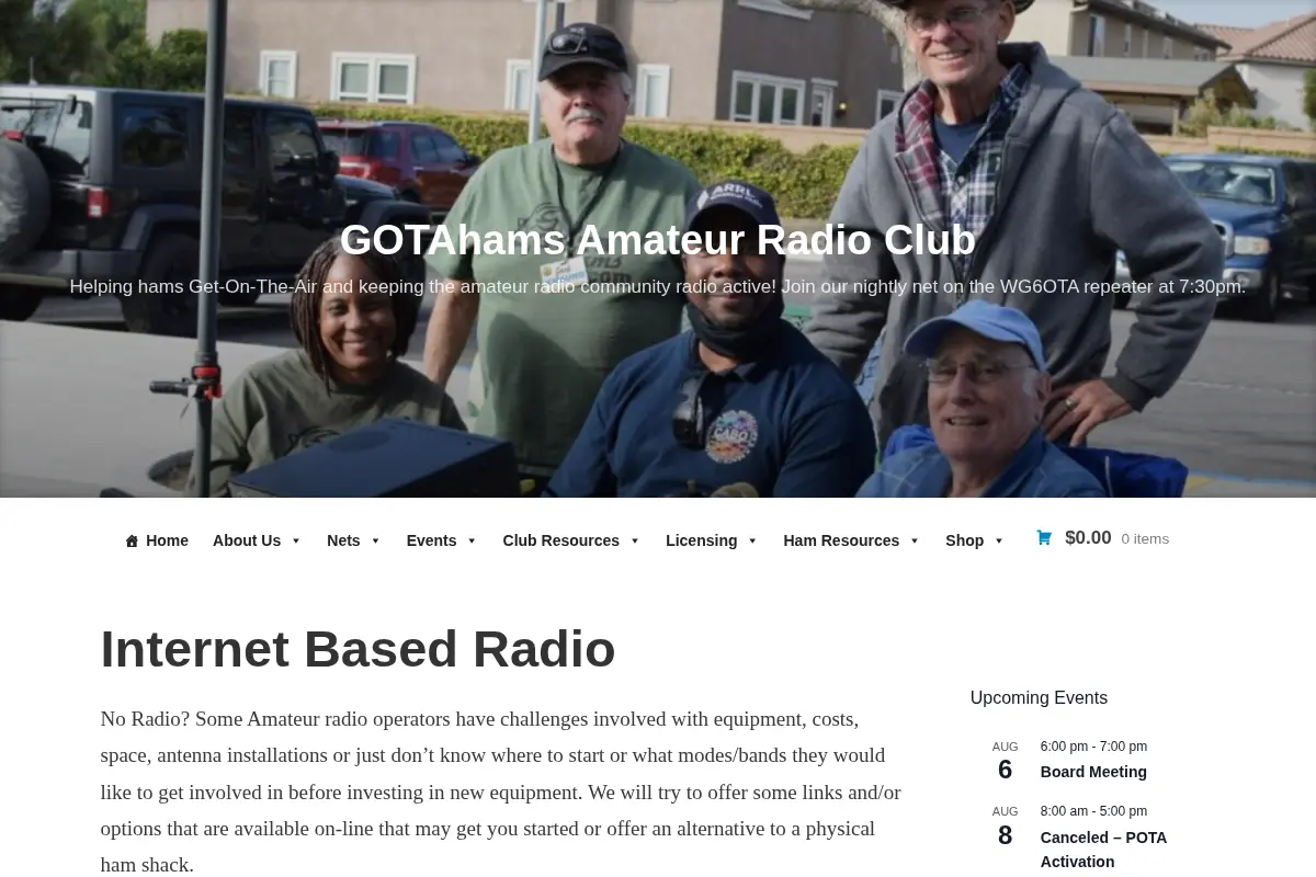 GOTAhams Amateur Radio Club