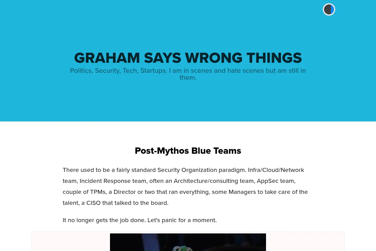 Graham says wrong things