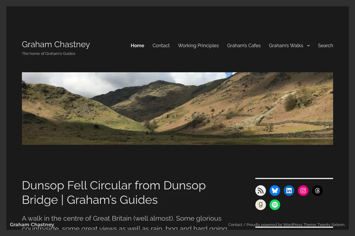 Graham Chastney – The home of Graham's Guides