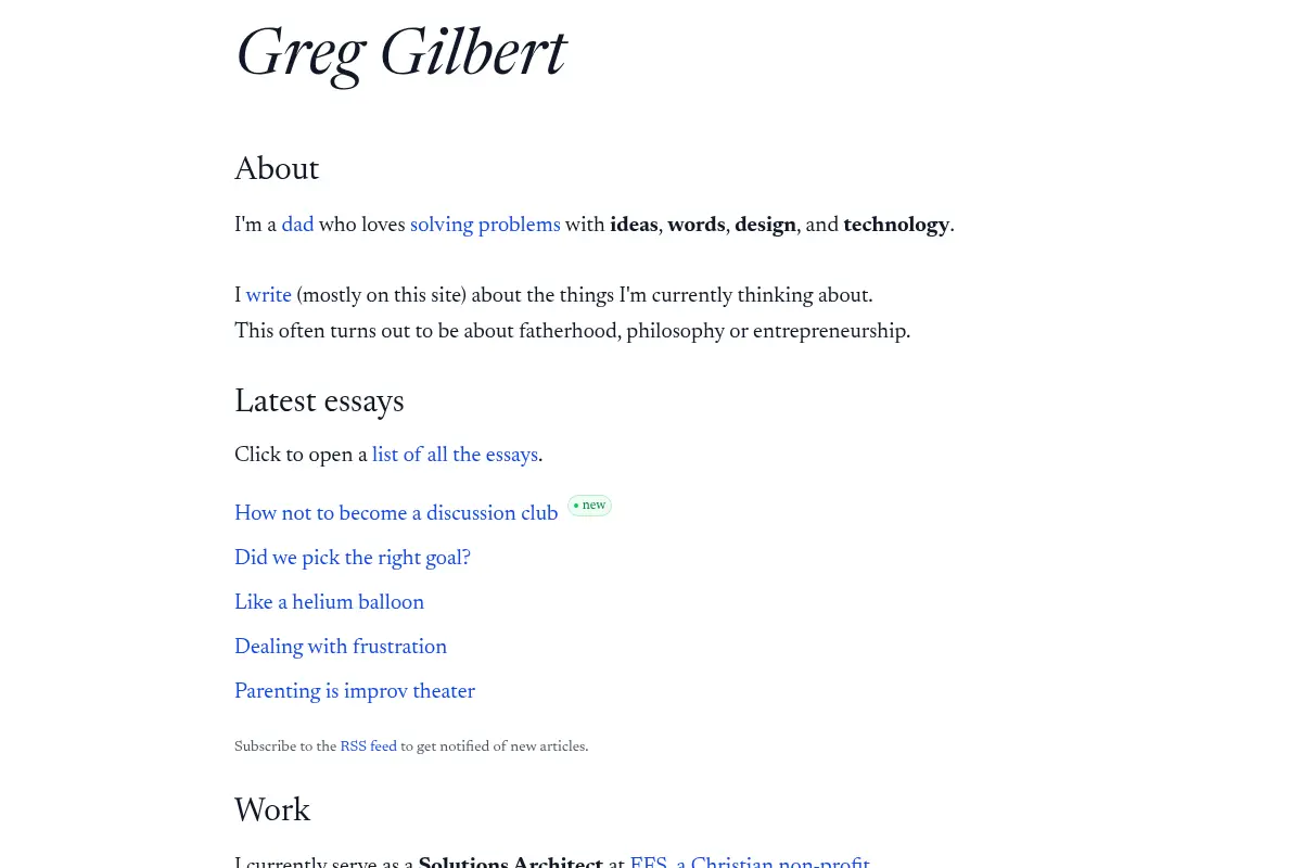 Greg Gilbert
