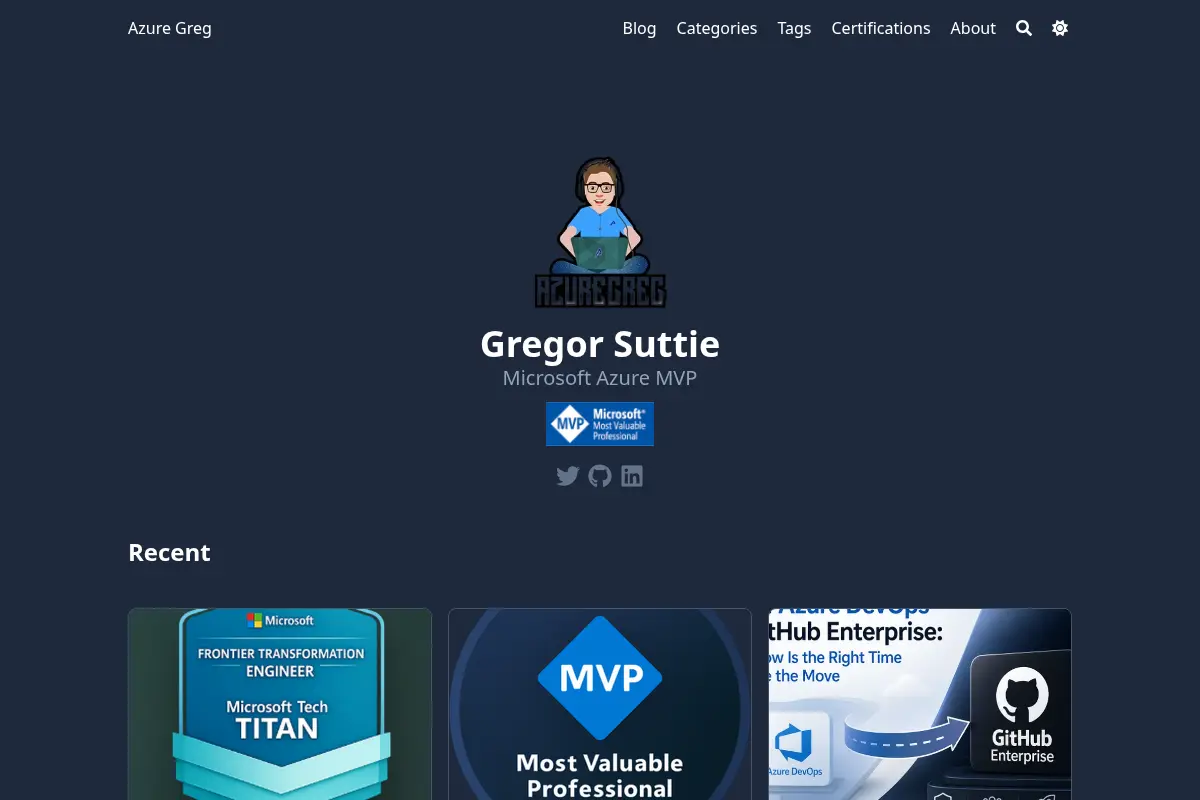 Azure Greg