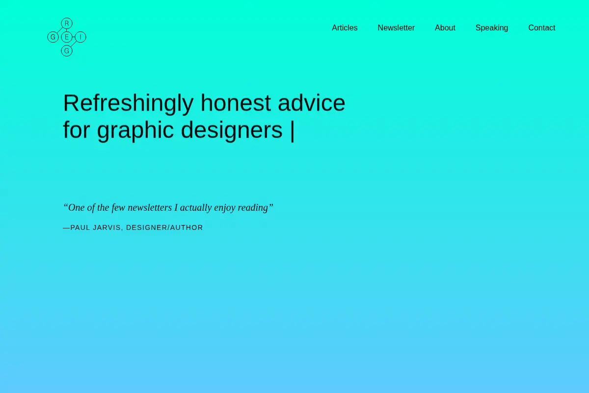Refreshingly honest advice for graphic designers — James Greig