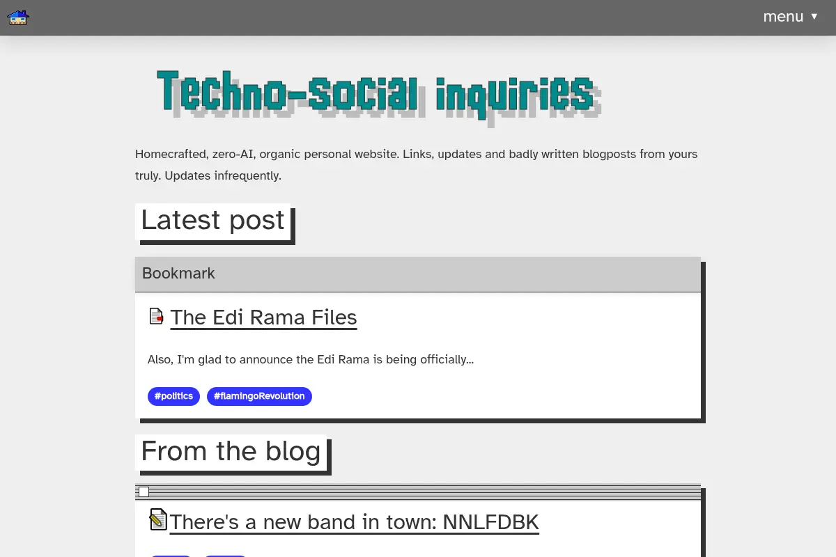 Techno-social inquiries