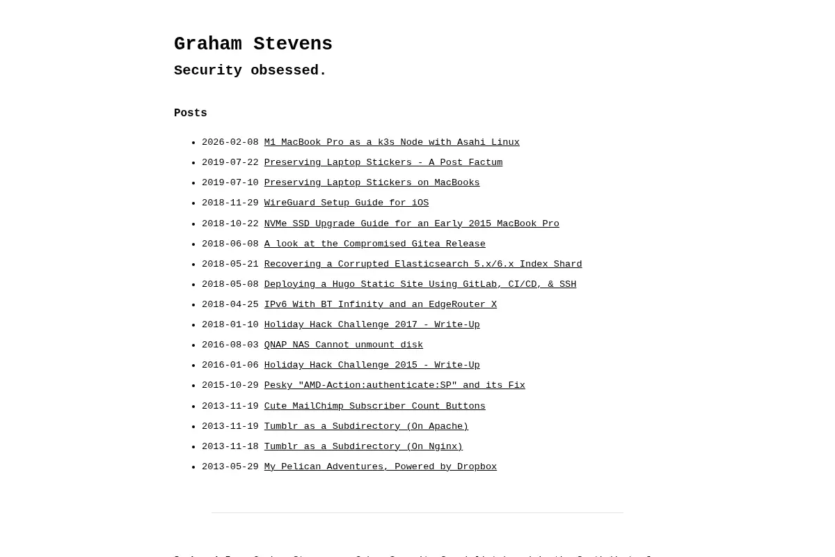Graham Stevens