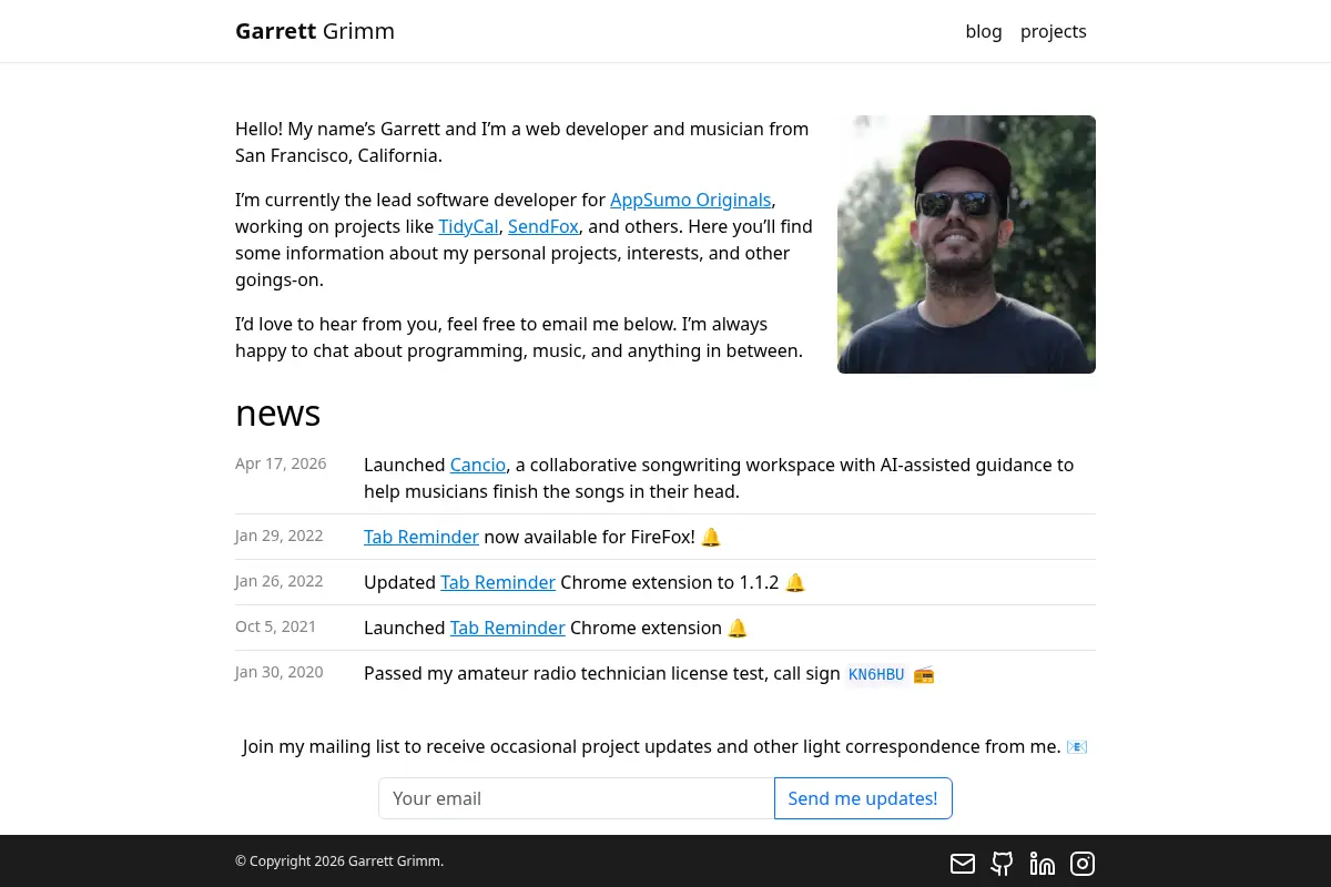 Garrett Grimm