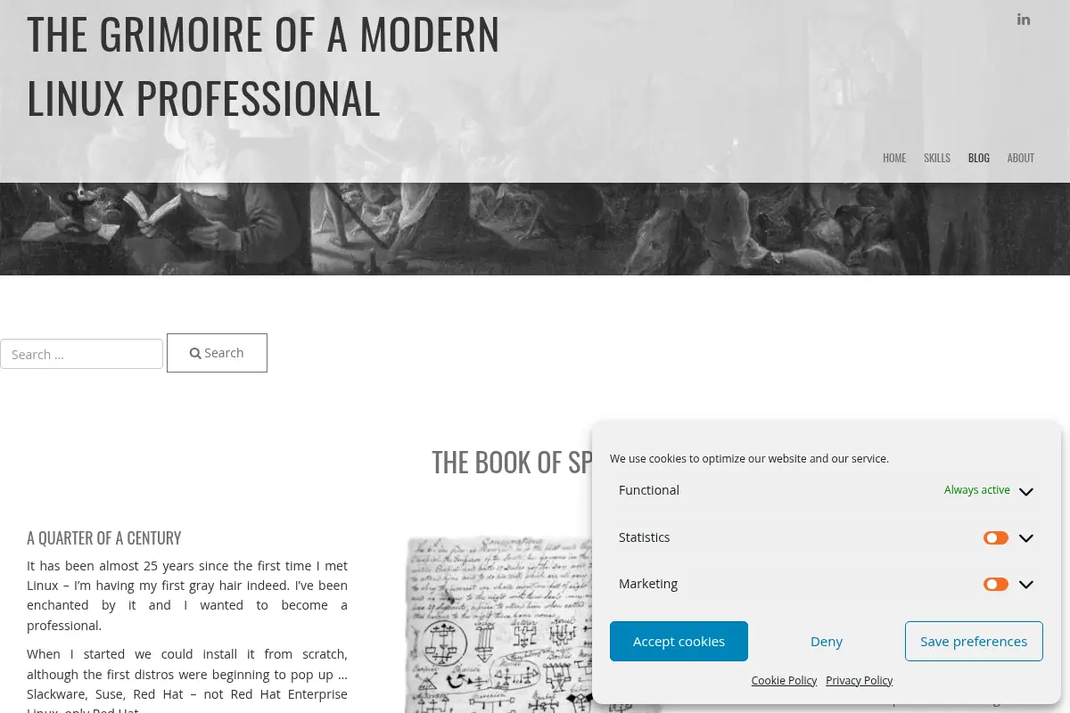 The grimoire of a modern Linux professional