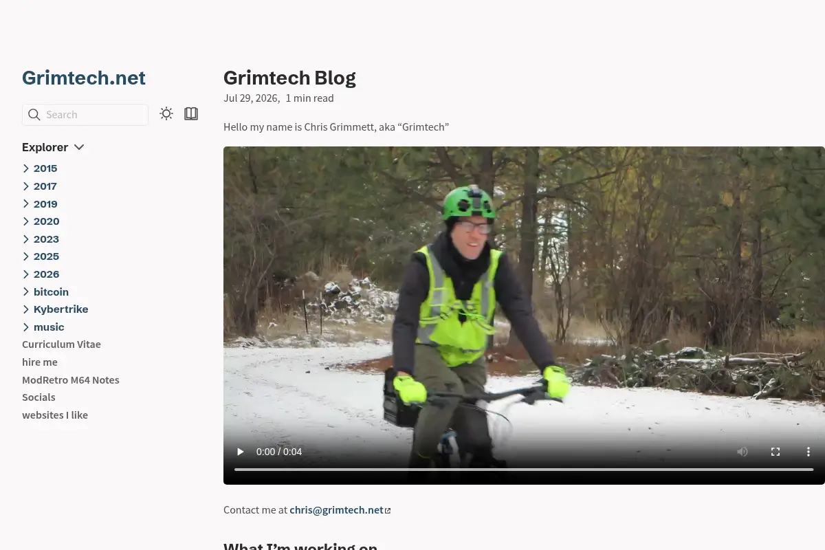 Grimtech Blog
