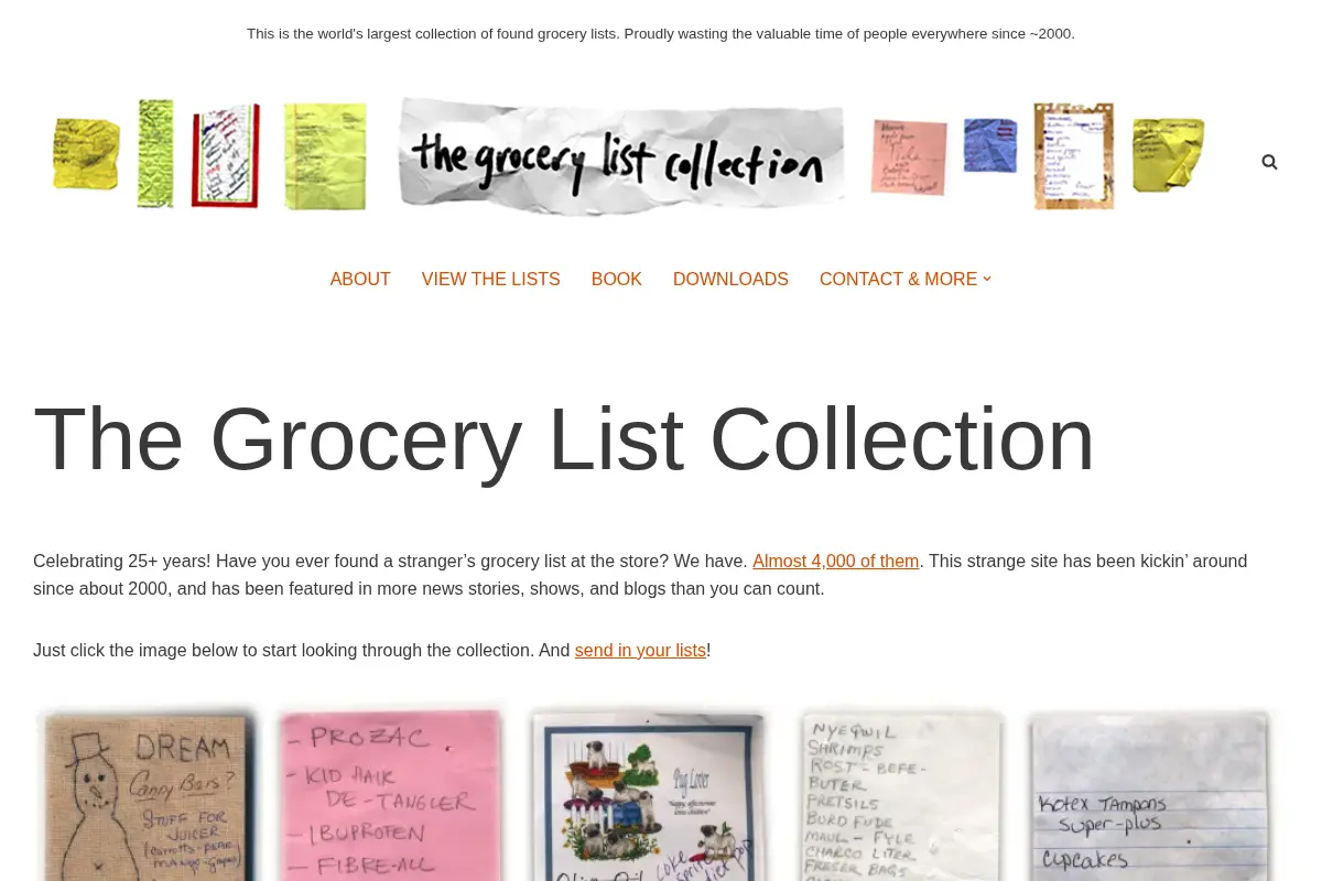 grocerylists.org