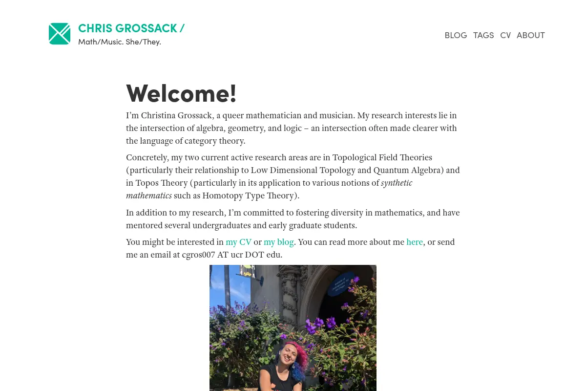 Chris Grossack's Blog