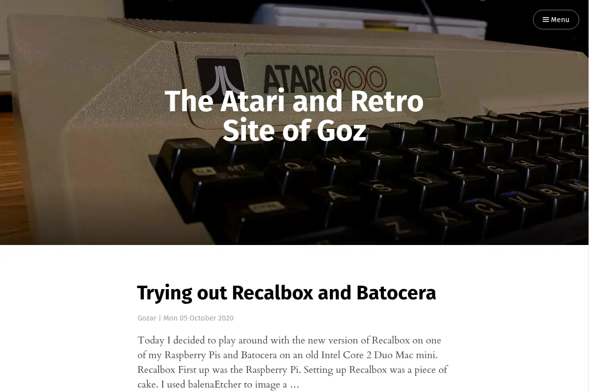 The Atari and Retro Site of Goz