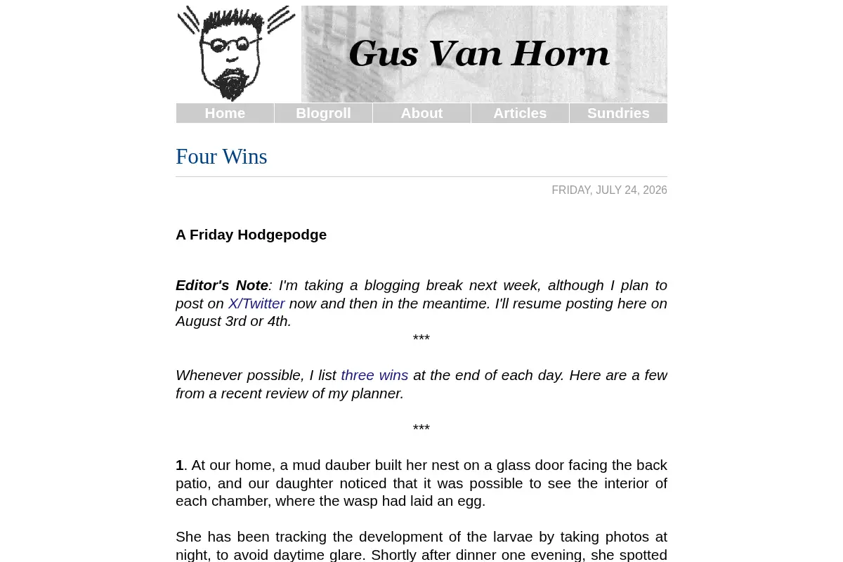 Gus Van Horn