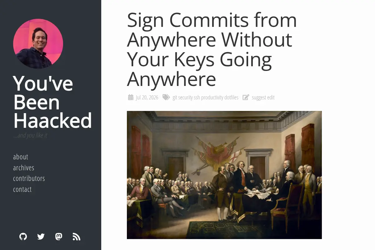 You’ve Been Haacked