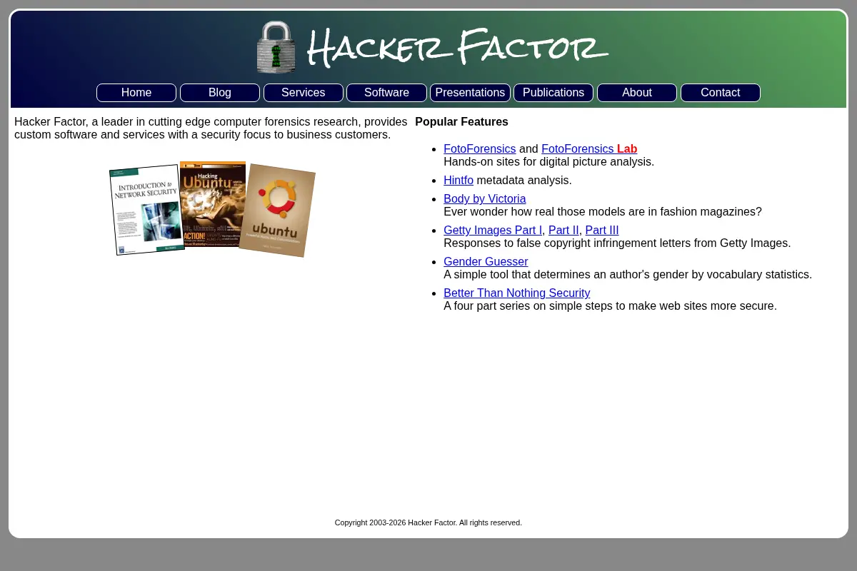 Hacker Factor