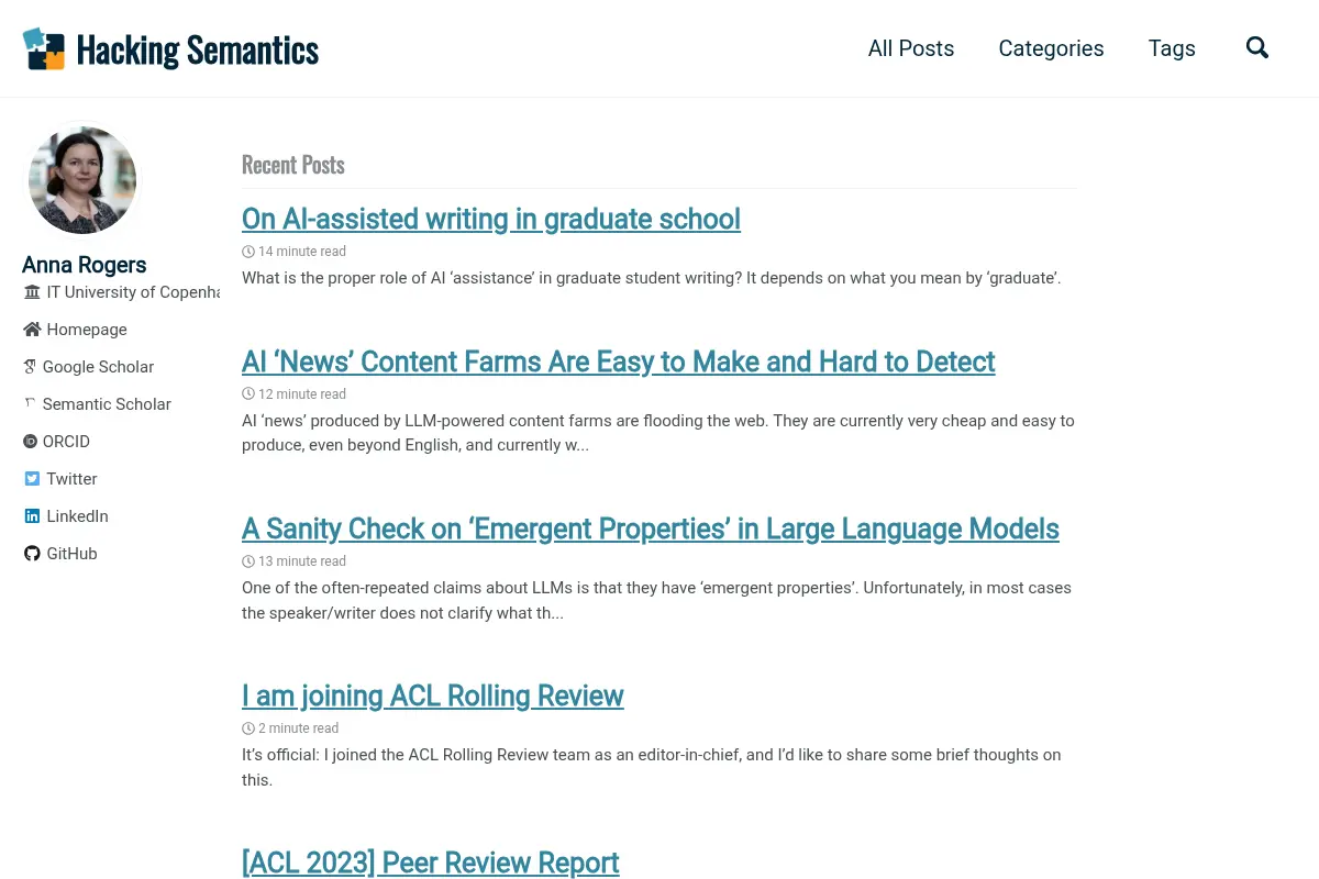 Hacking semantics