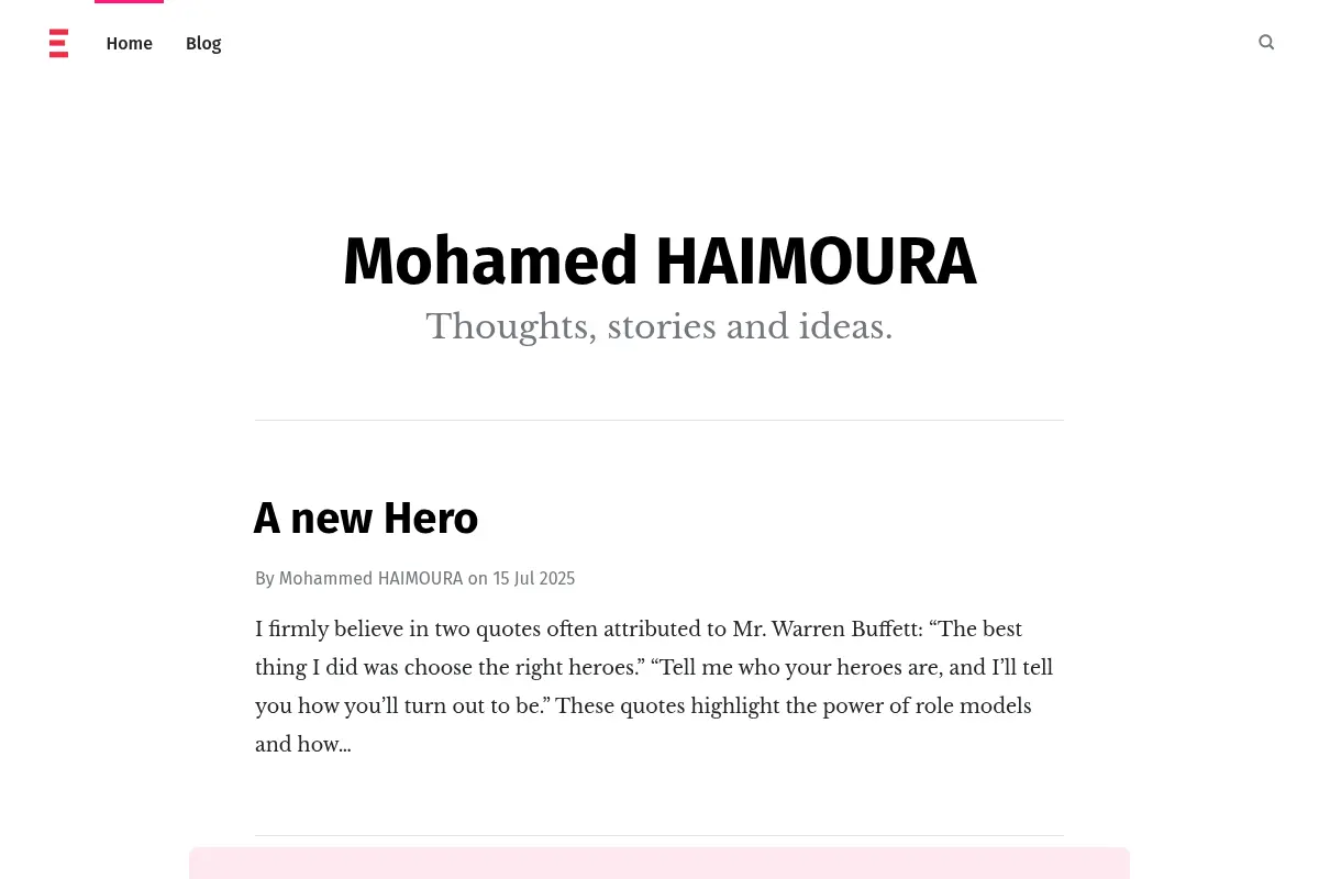 Mohamed HAIMOURA