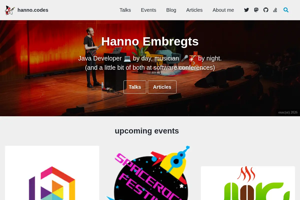 Hanno Embregts - hanno.codes