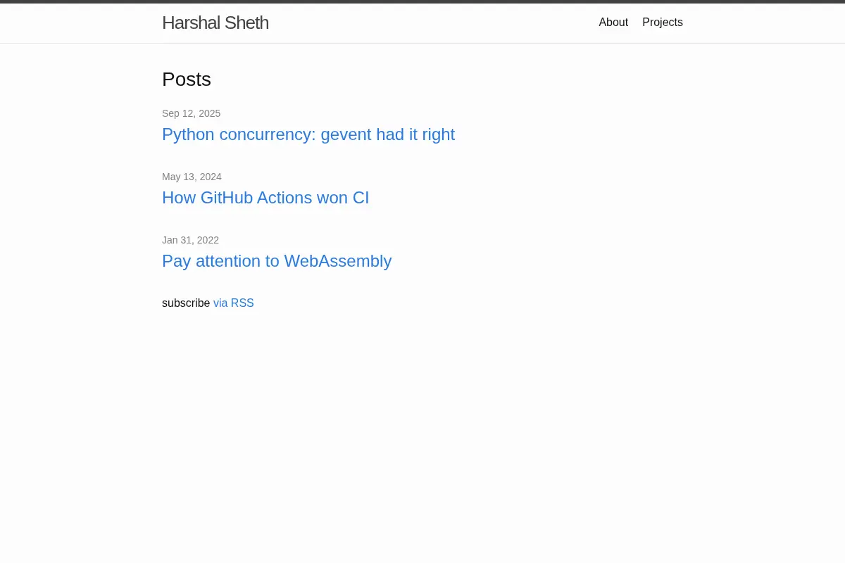 Harshal Sheth