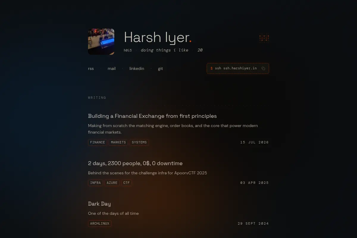 Harsh Iyer