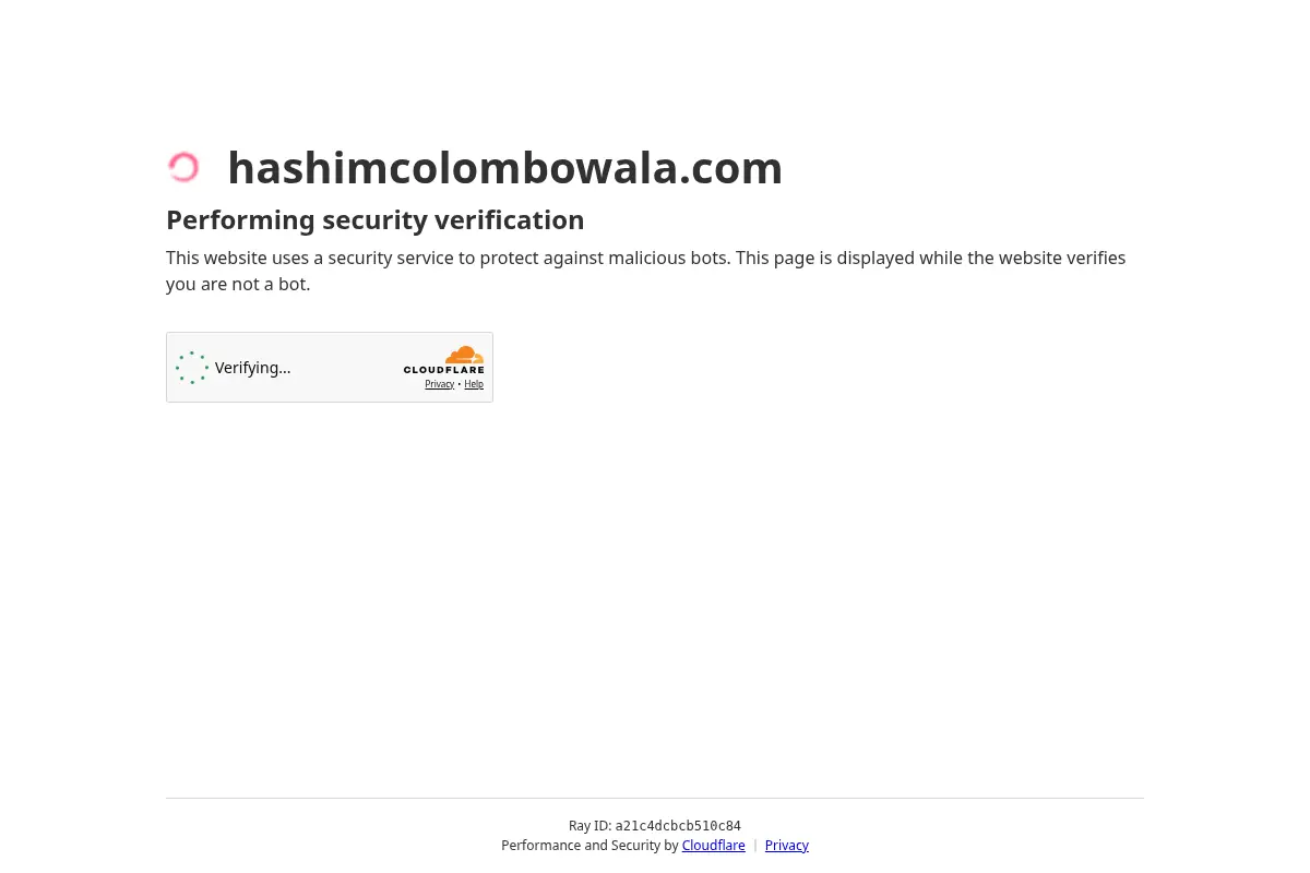 Hashim Colombowala