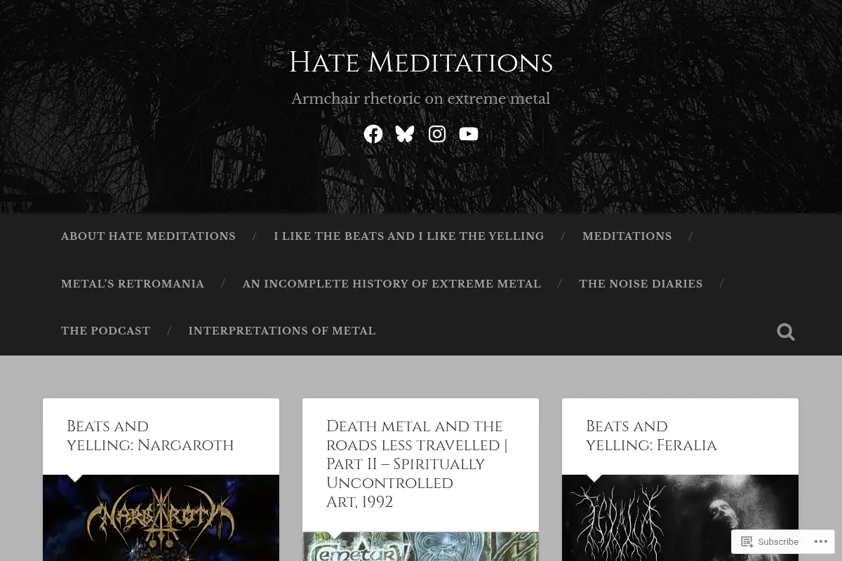 Hate Meditations