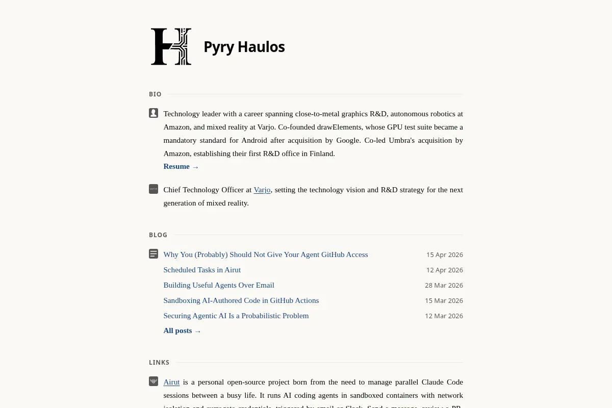 Pyry Haulos