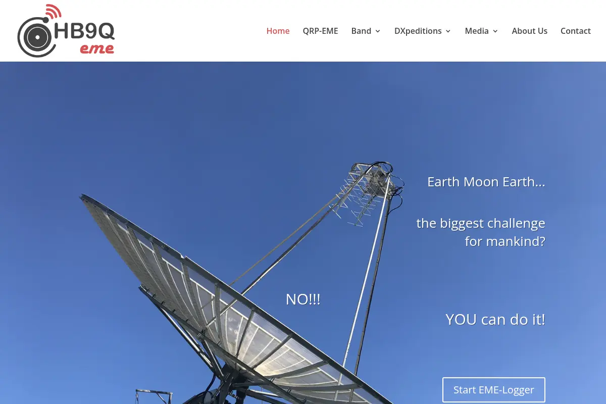 HB9Q - Earth-Moon-Earth Communication