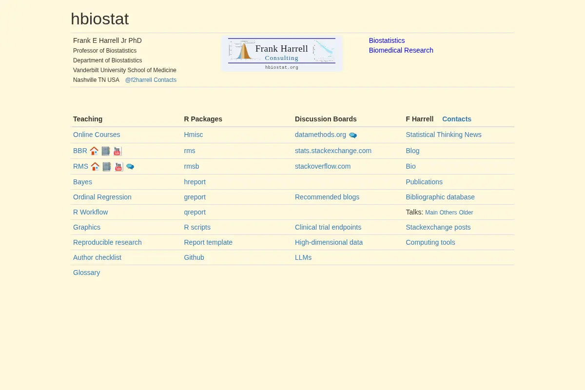 hbiostat