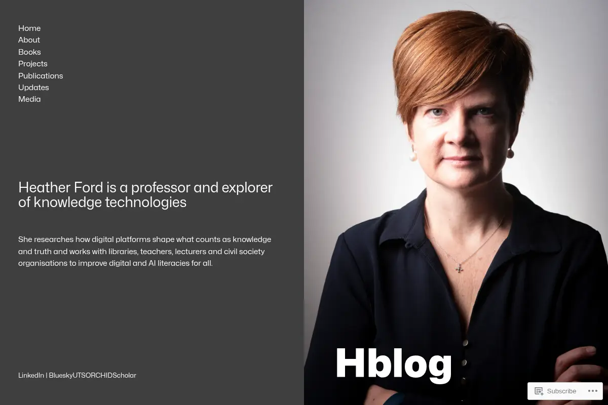 Hblog – Reimagining public knowledge technologies