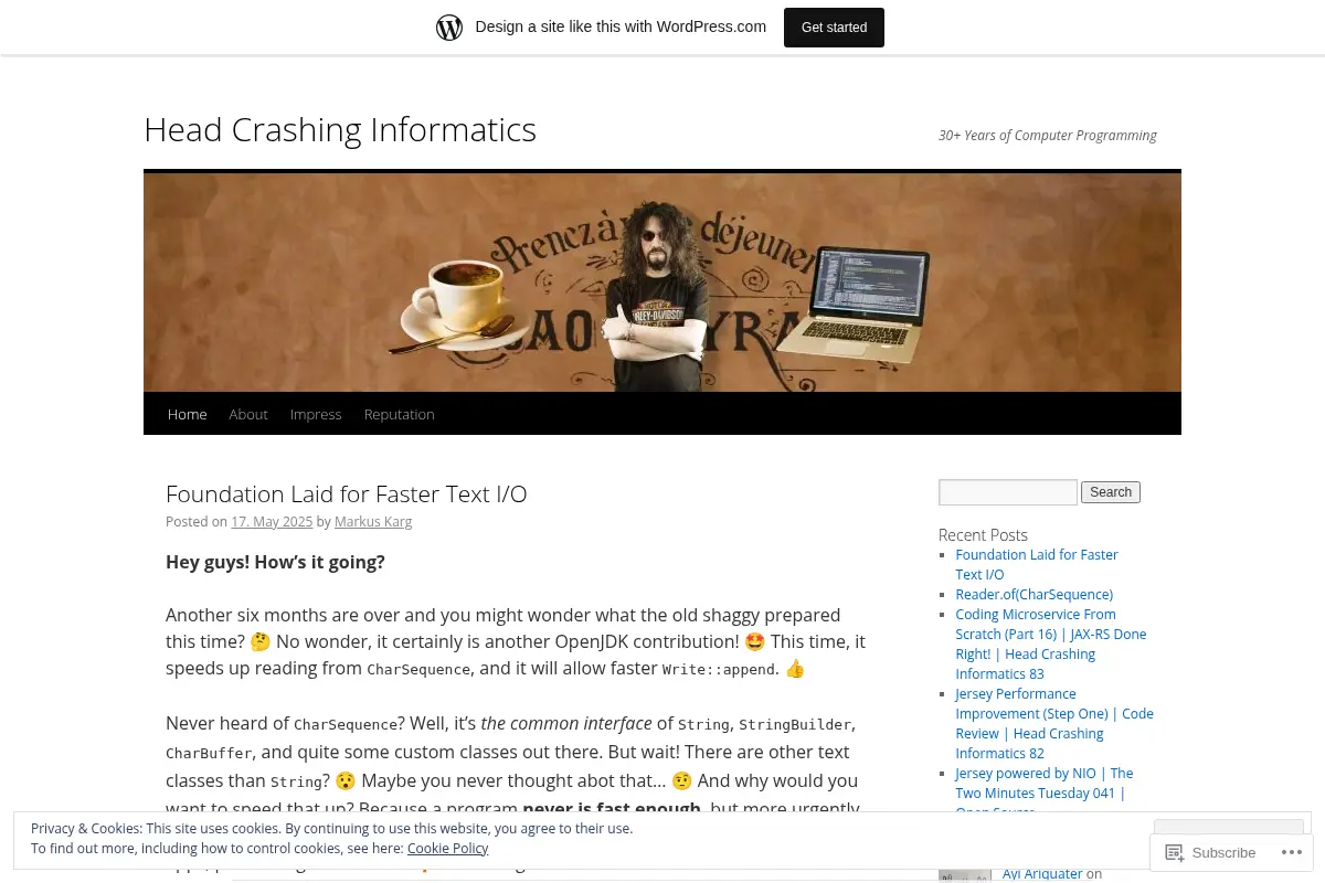 Head Crashing Informatics