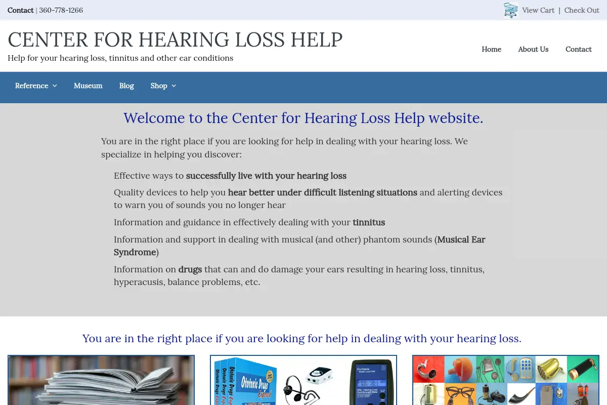 Center for Hearing Loss Help
