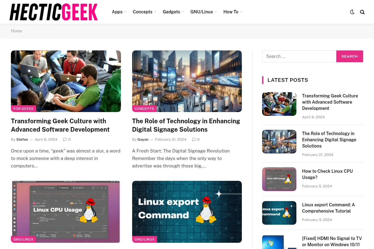 Hectic Geek