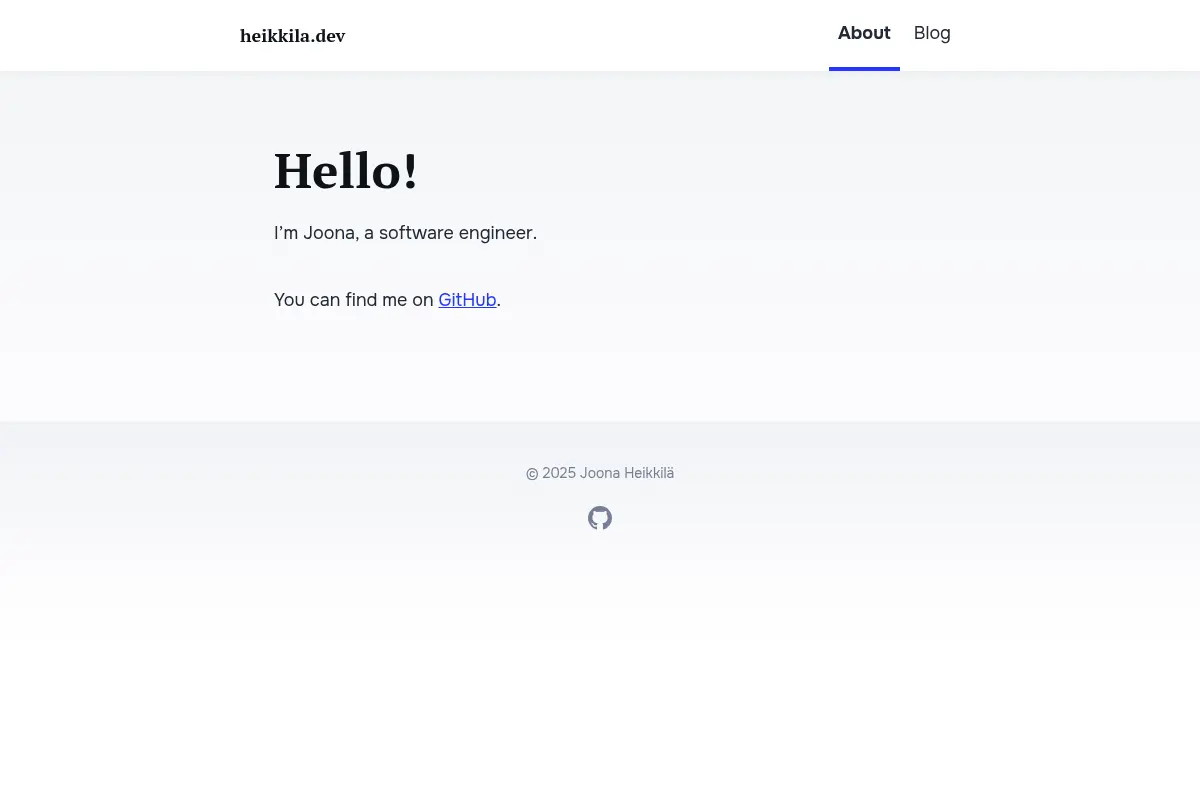 heikkila.dev