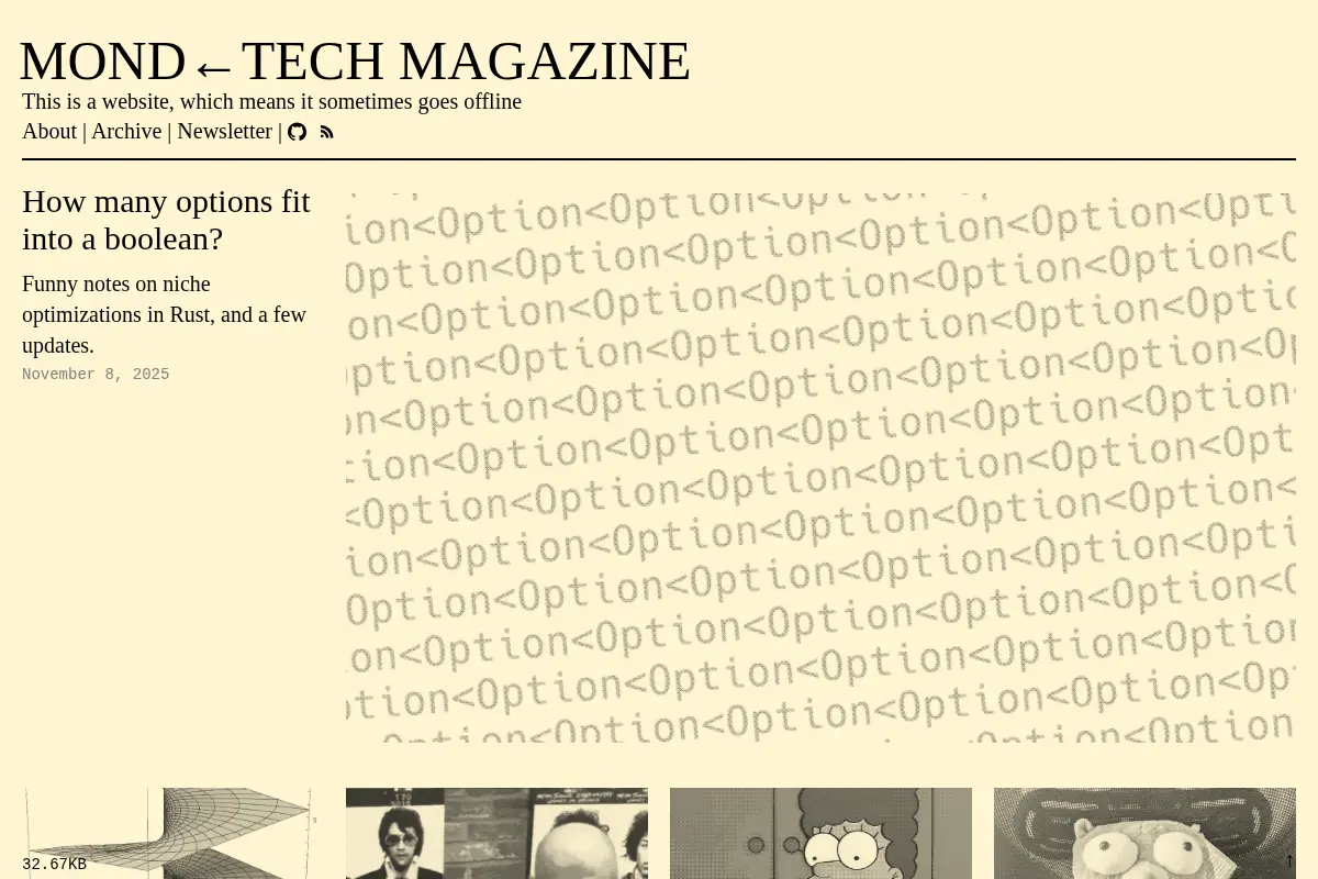 MOND←TECH MAGAZINE