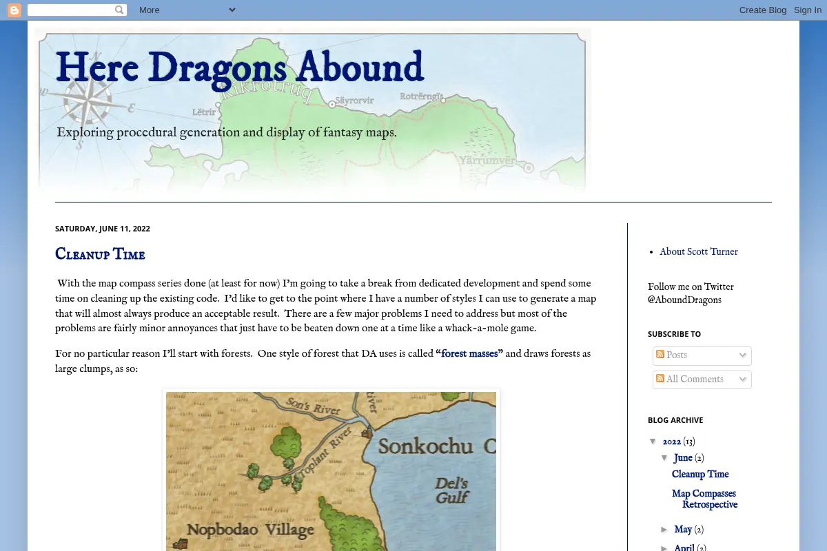 Here Dragons Abound