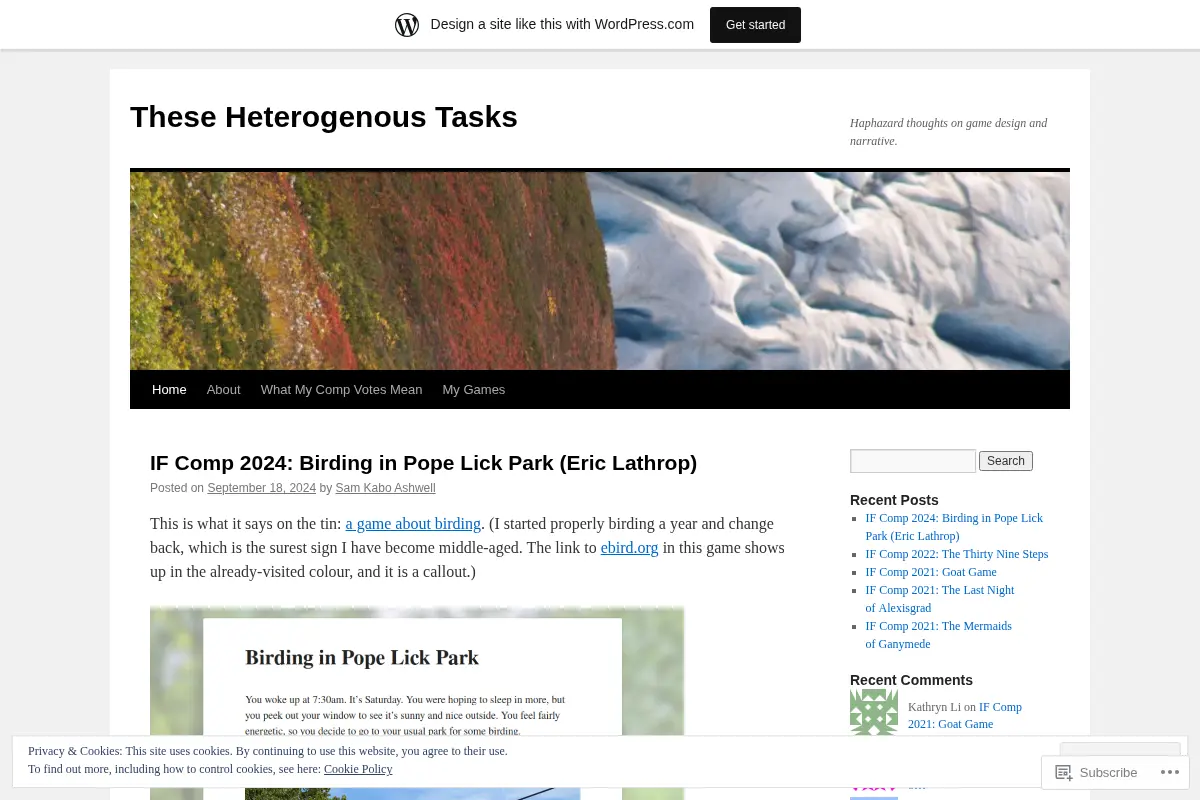 These Heterogenous Tasks