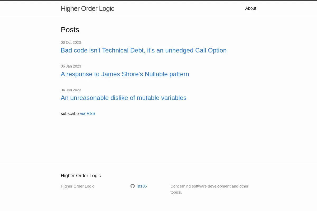 Higher Order Logic