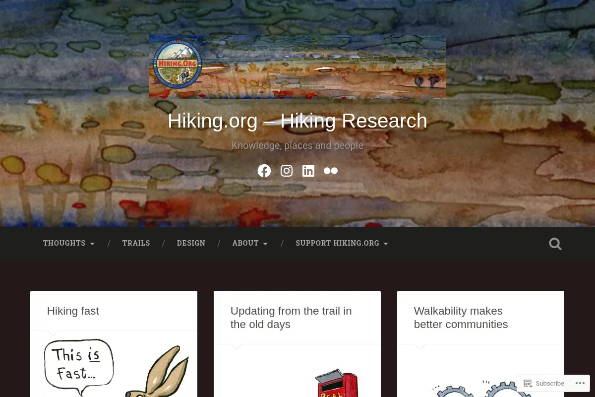 Hiking.org – Hiking Research