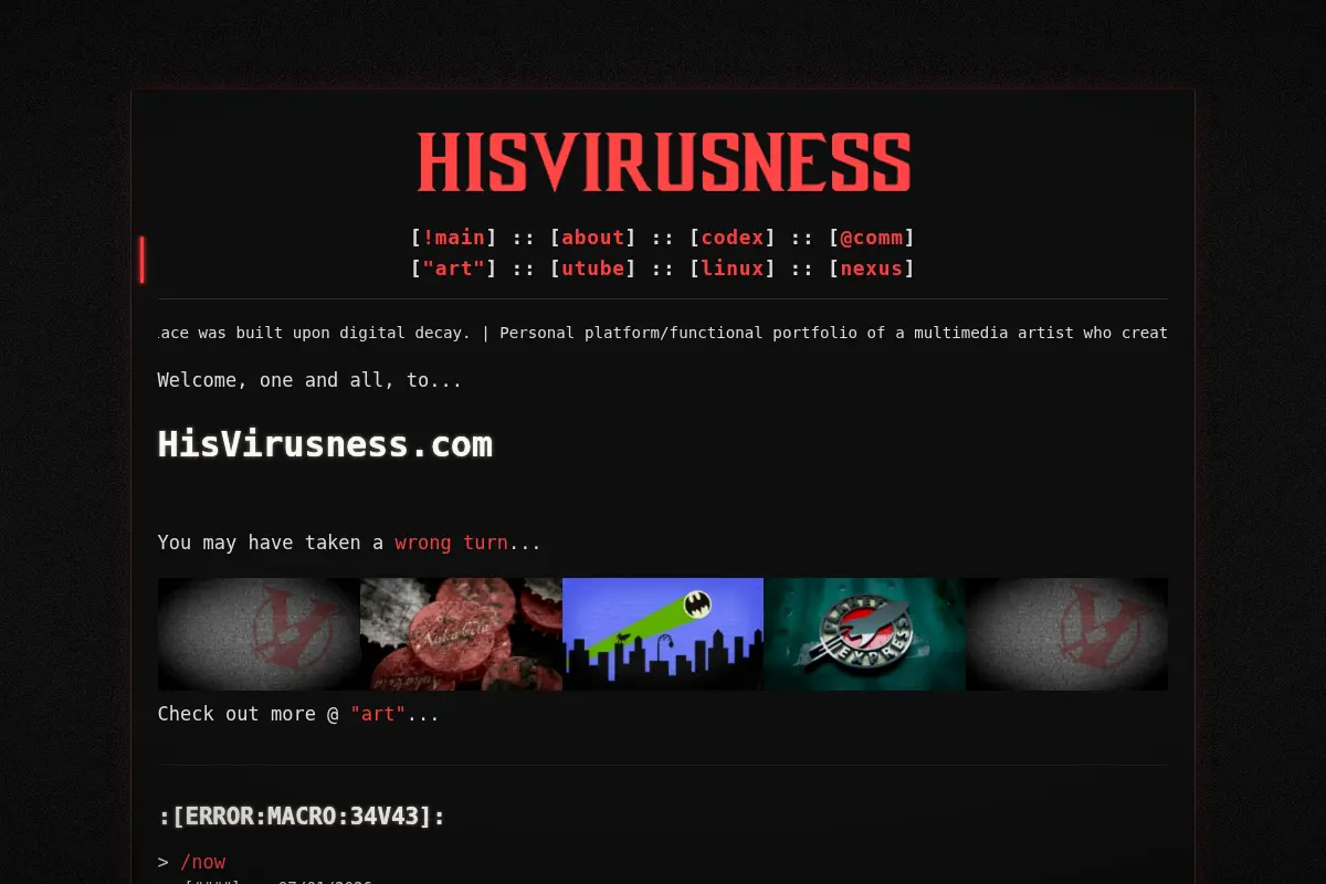 HisVirusness
