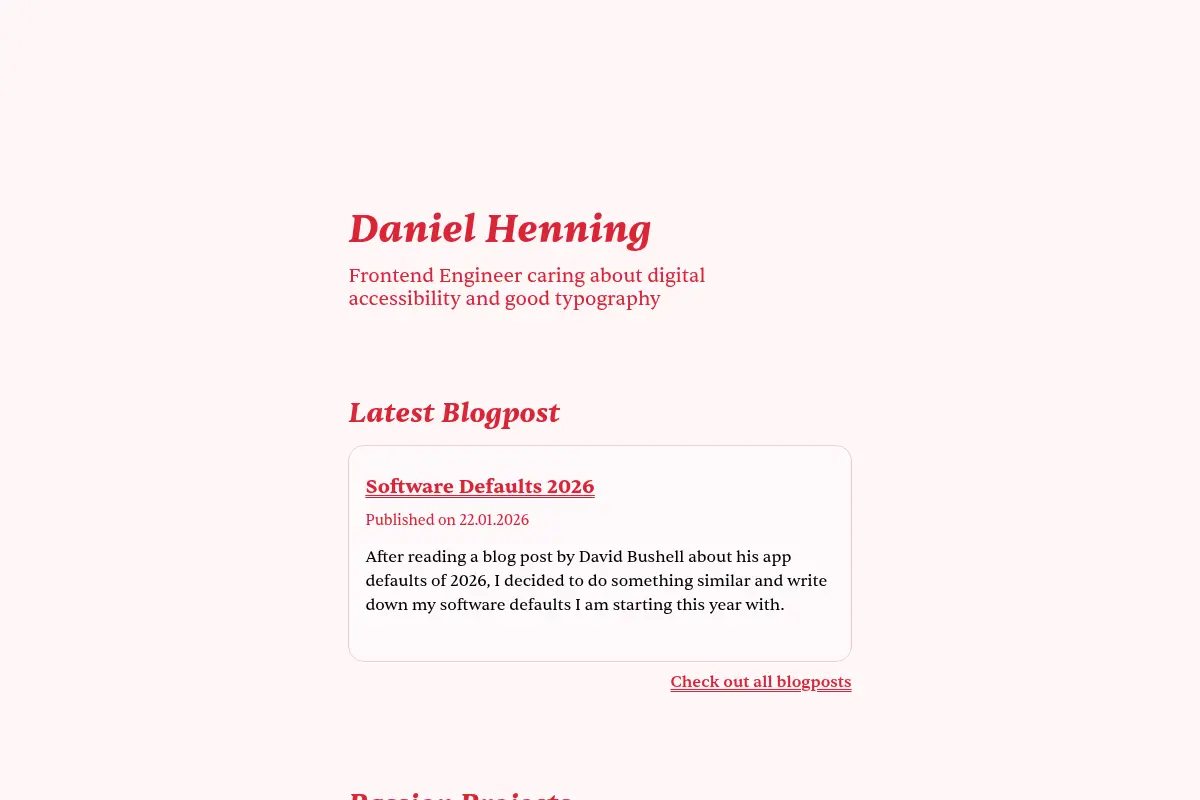 Daniel Henning