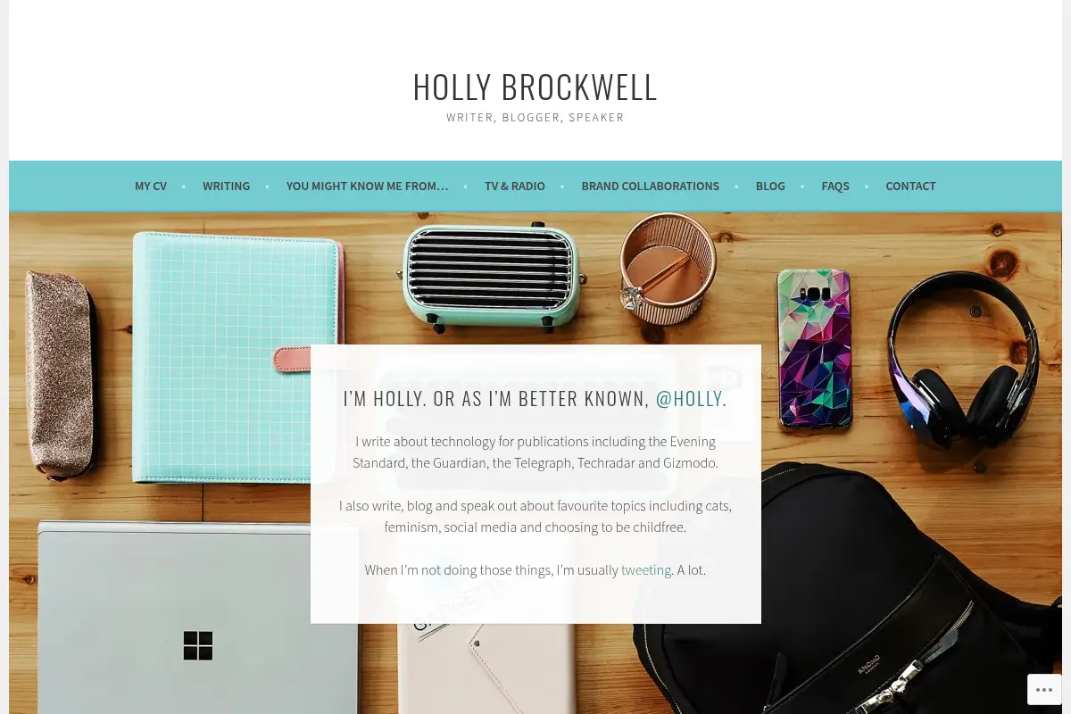 Holly Brockwell – Writer, blogger, speaker