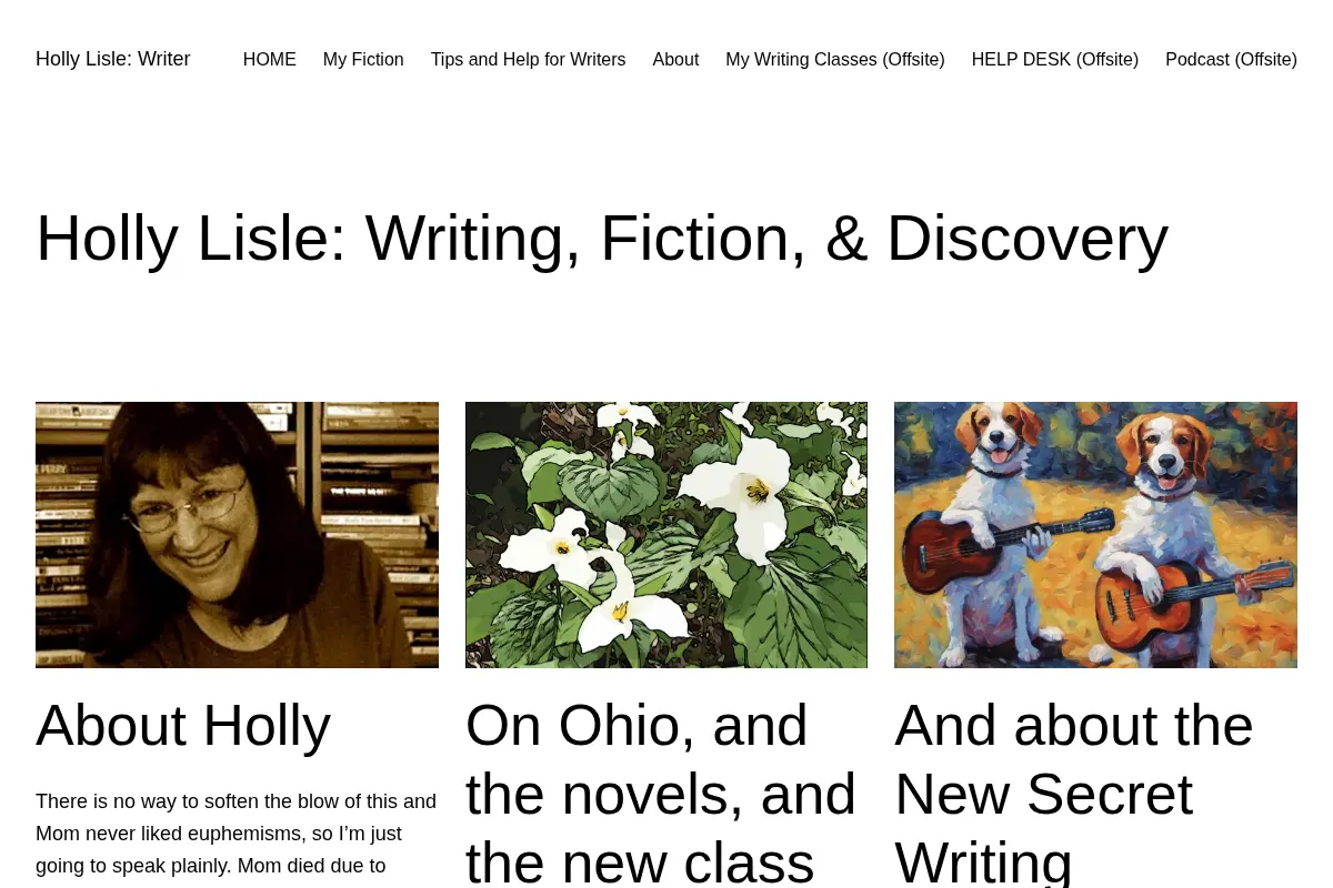 Holly Lisle: Writer