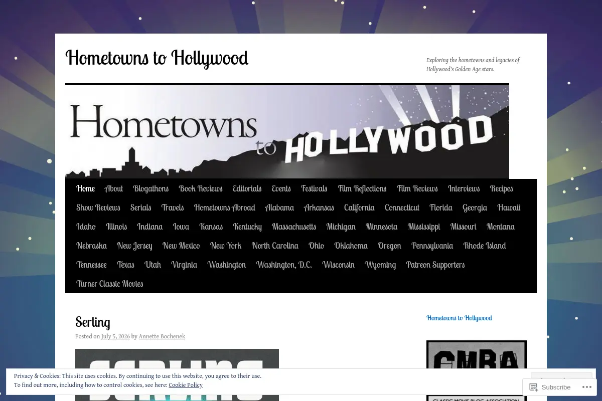 Hometowns to Hollywood