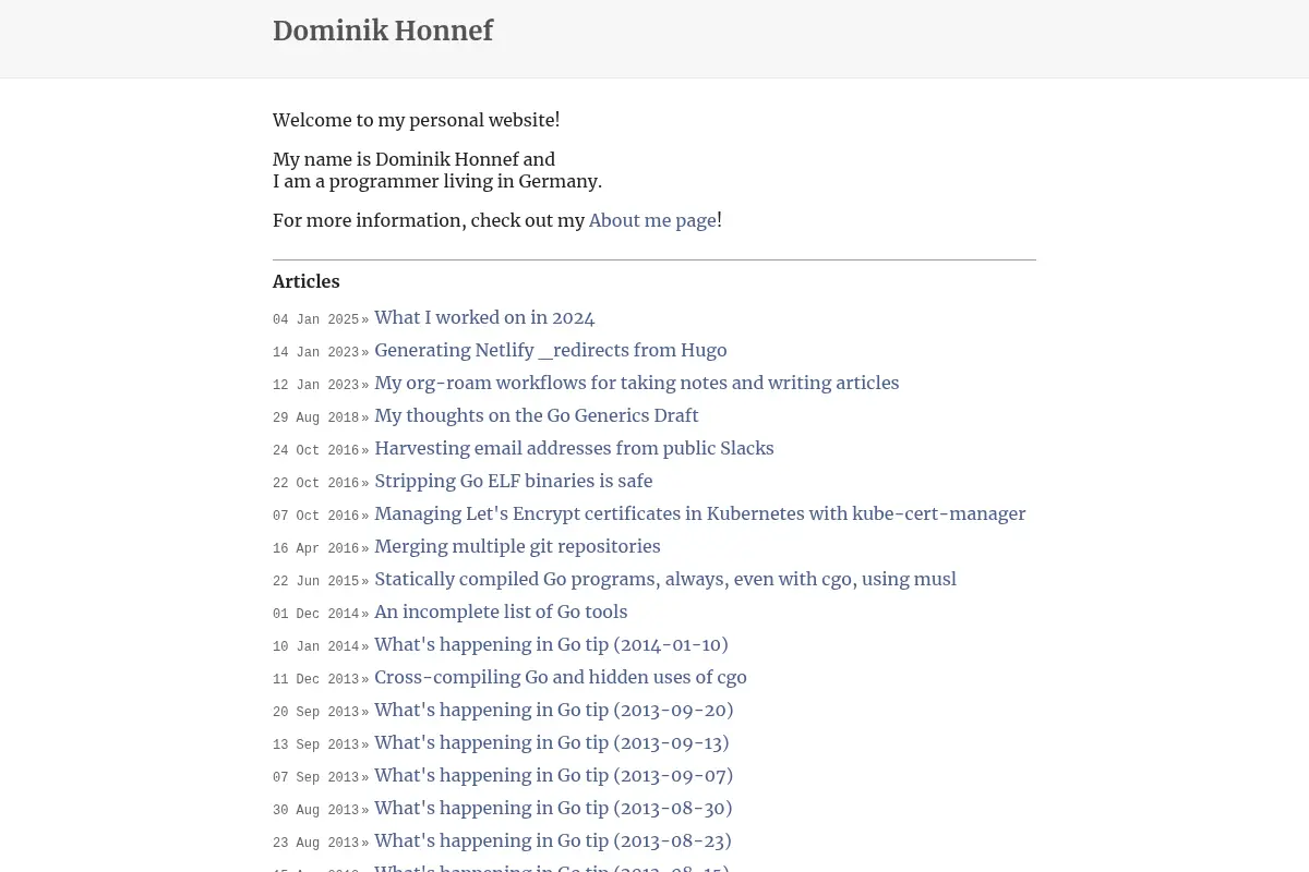 Dominik Honnef